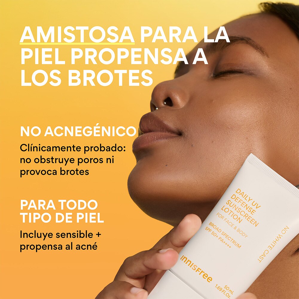 DAILY UV DEFENSE INVISIBLE KOREAN SUNSCREEN LOTION BROAD SPECTRUM SPF 50+ PA++++ (BLOQUEADOR SOLAR DEFENSA UV DIARIA DE AMPLIO ESPECTRO)